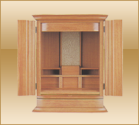 桐製上置型仏壇